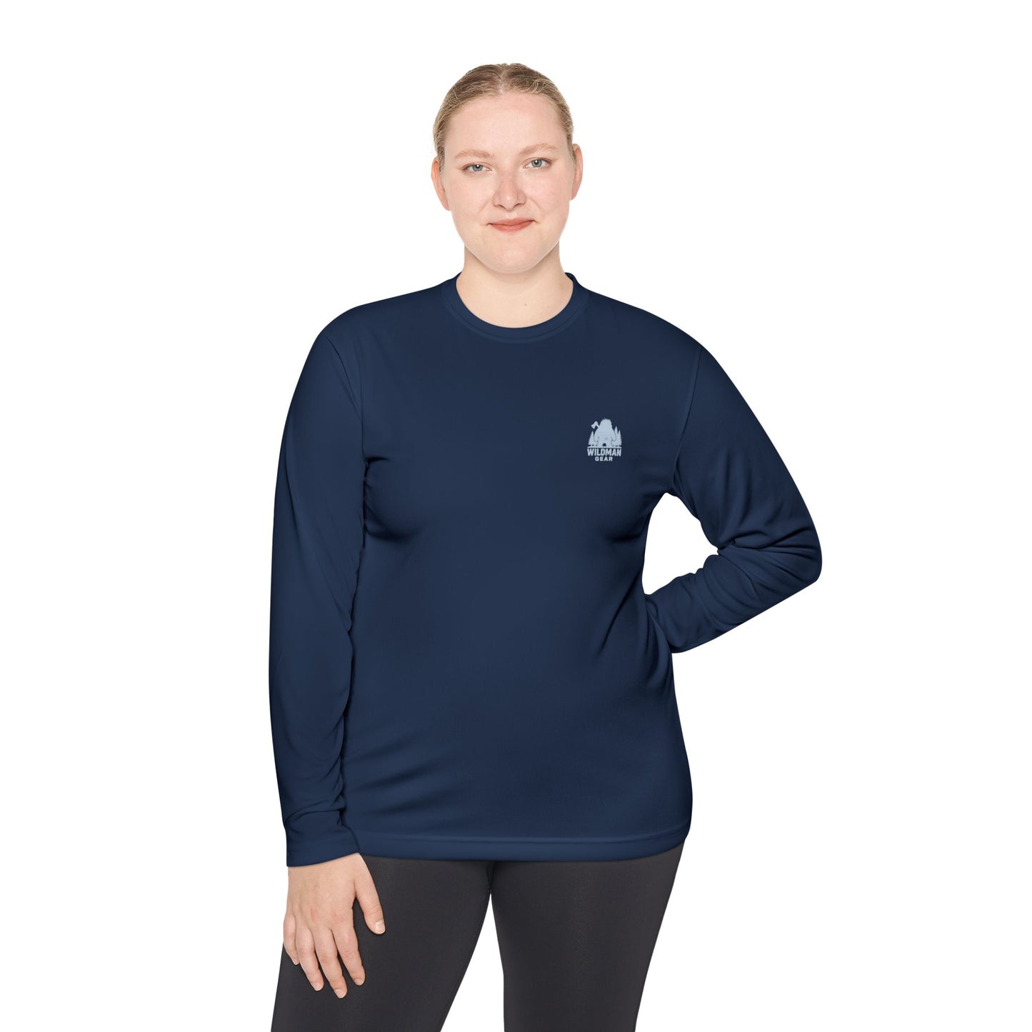 Minimal Wave Logo Long Sleeve Tee — Coastal Surf Vibe