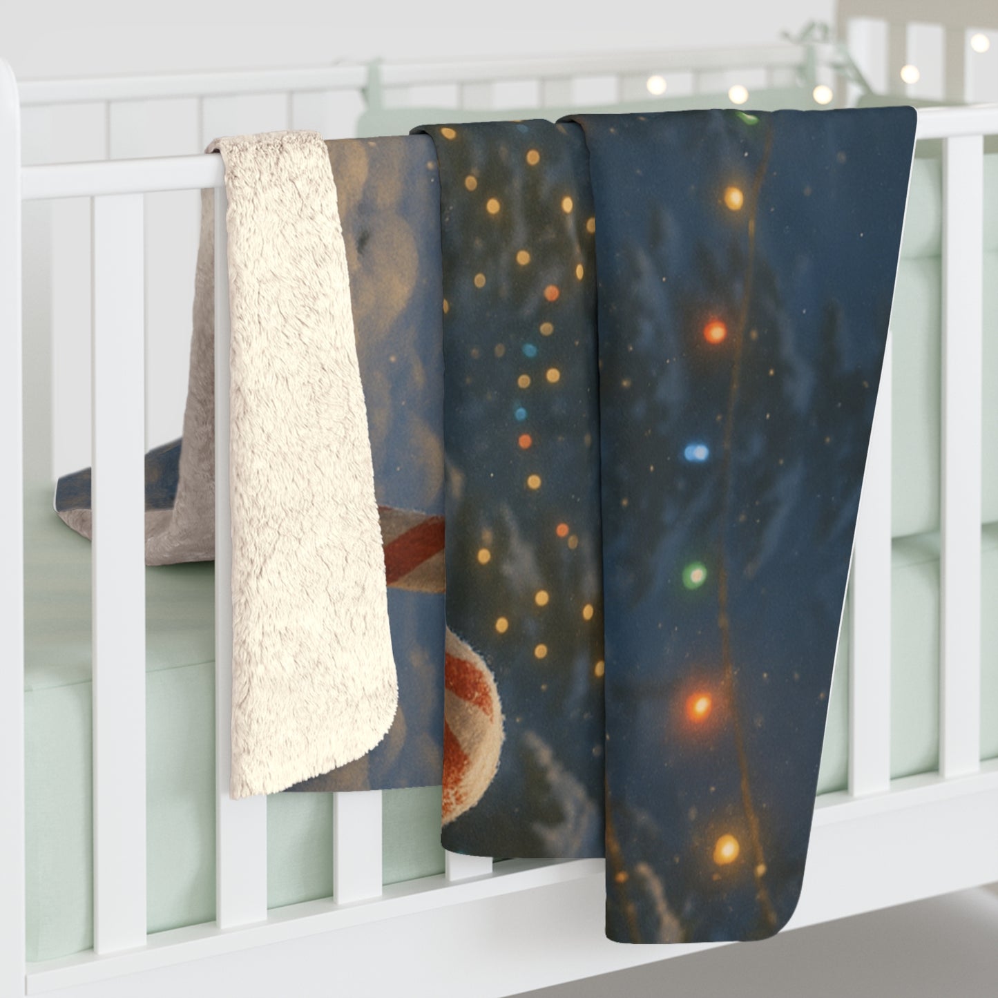 Sherpa Blanket — Bob's Christmas Cozy Fuzzy Throw