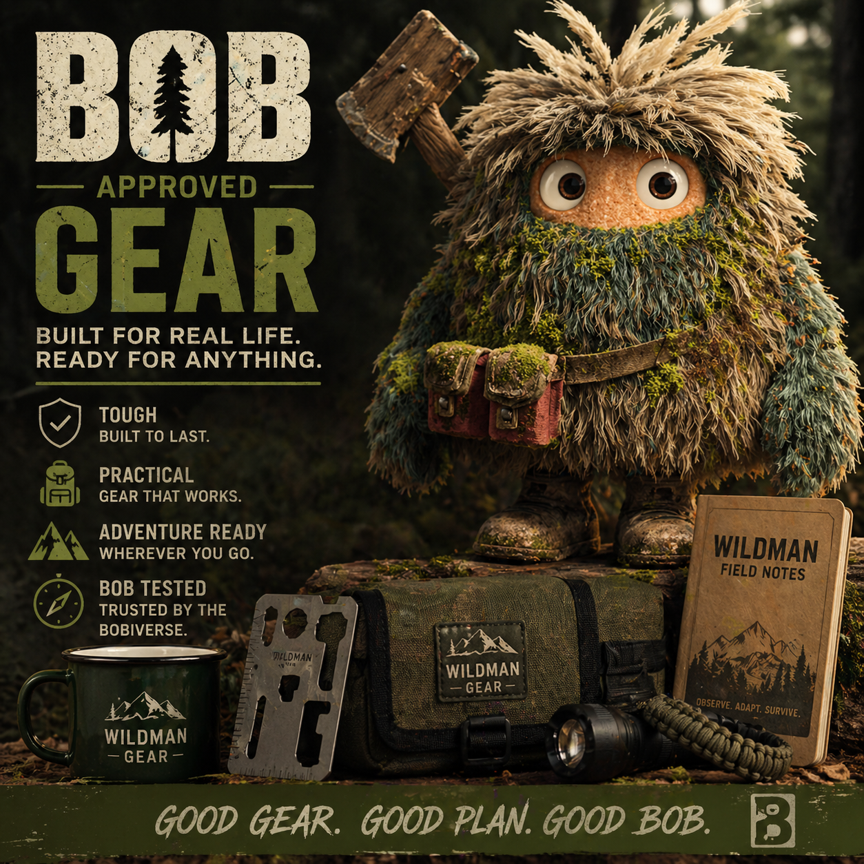 Bob's All Day Every Day Gear