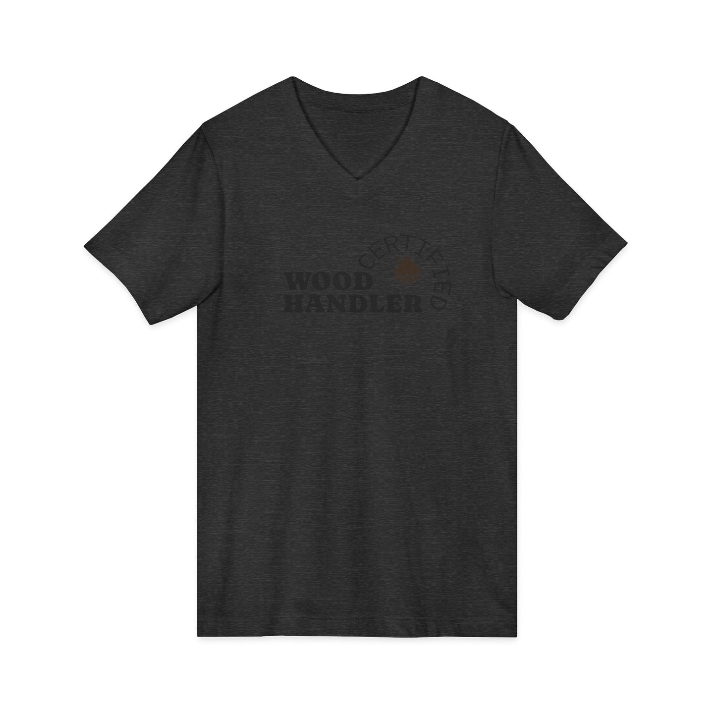 Certified V-Neck Tee — Camping & Outdoors T-Shirt