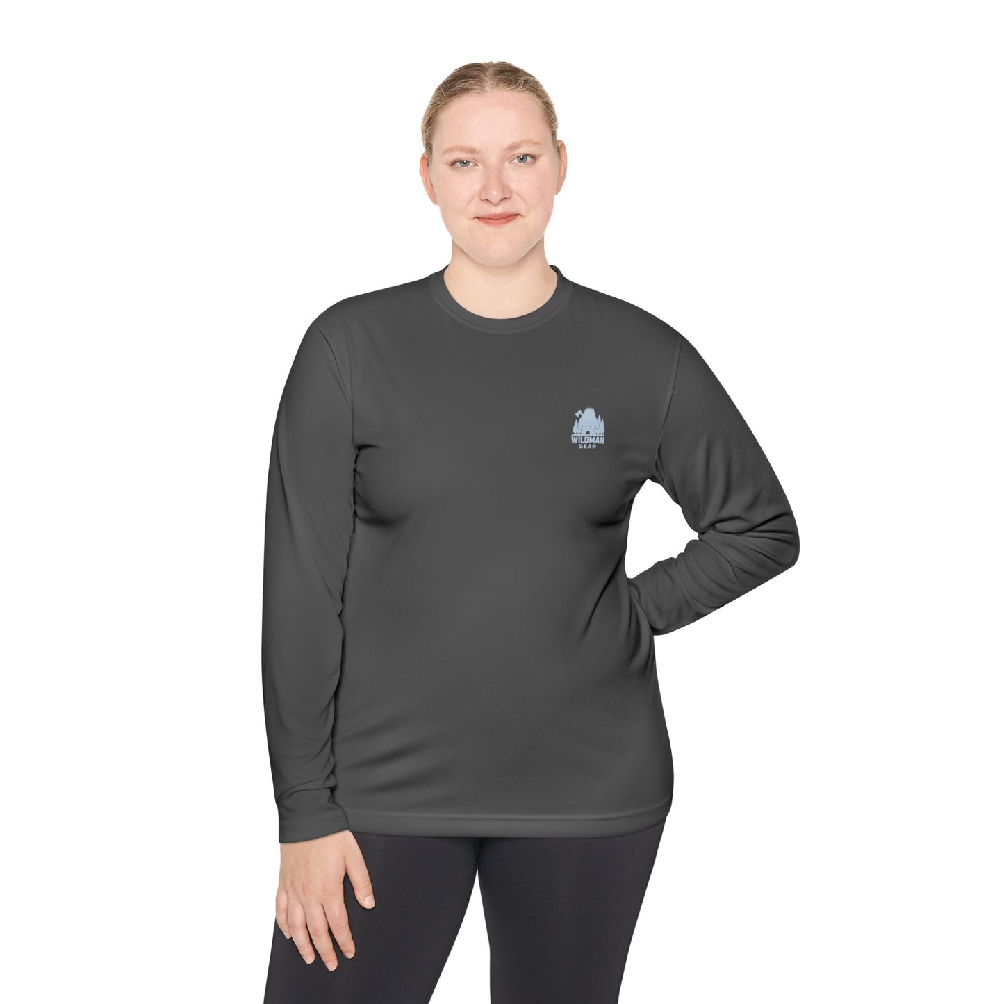 Minimal Wave Logo Long Sleeve Tee — Coastal Surf Vibe
