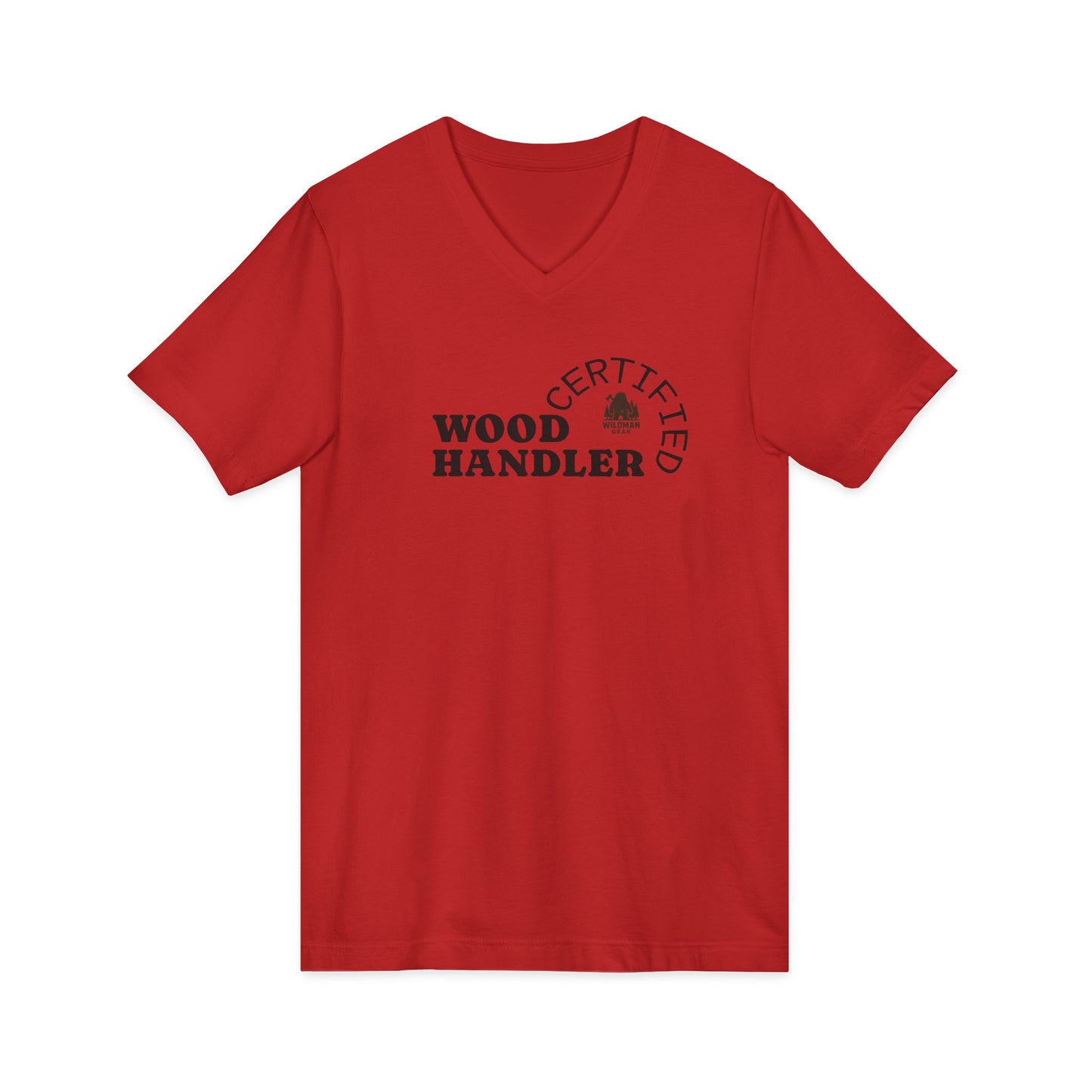 Certified V-Neck Tee — Camping & Outdoors T-Shirt