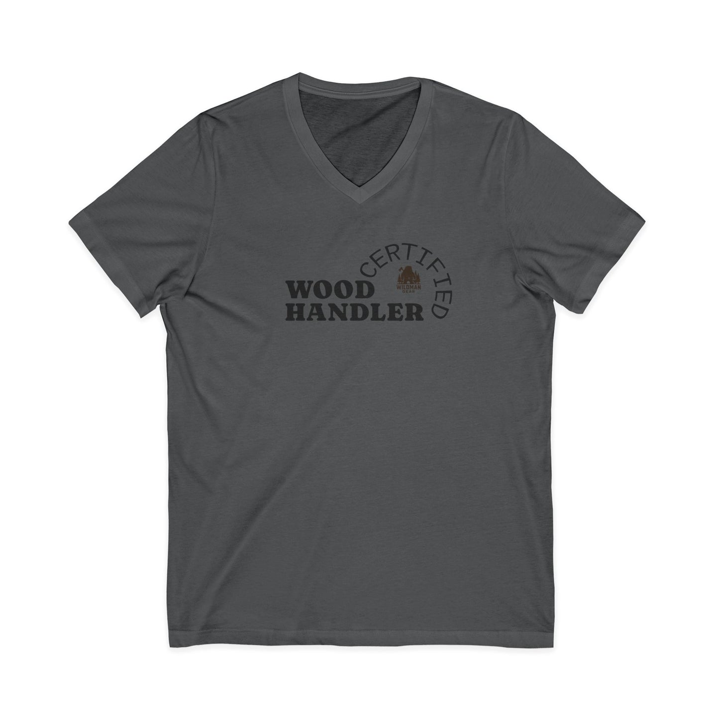 Certified V-Neck Tee — Camping & Outdoors T-Shirt