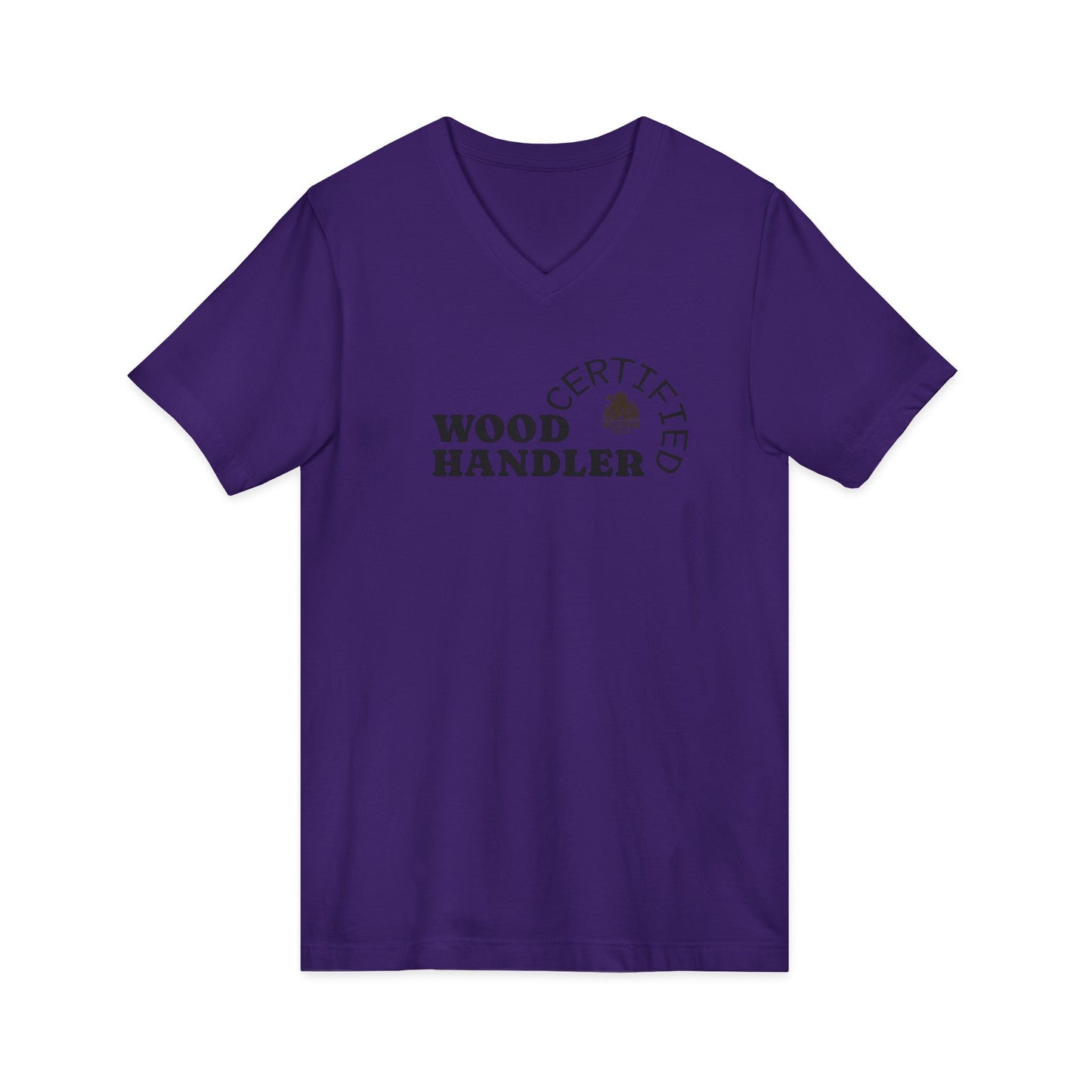 Certified V-Neck Tee — Camping & Outdoors T-Shirt