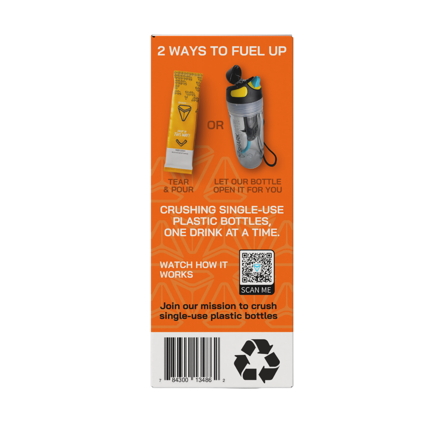 Orange 10-Stick Bite Box