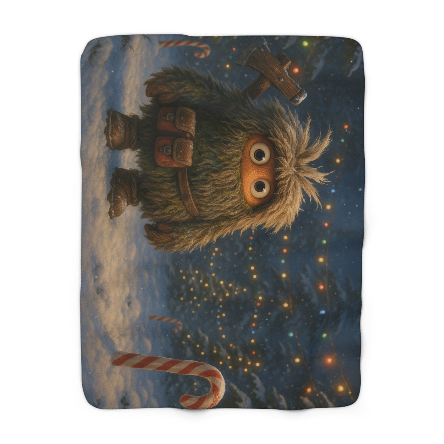 Sherpa Blanket — Bob's Christmas Cozy Fuzzy Throw