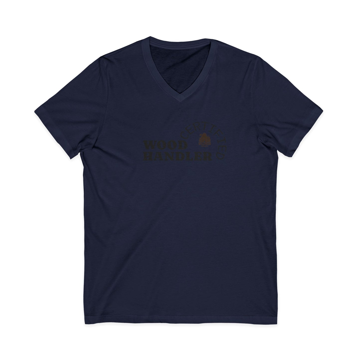 Certified V-Neck Tee — Camping & Outdoors T-Shirt