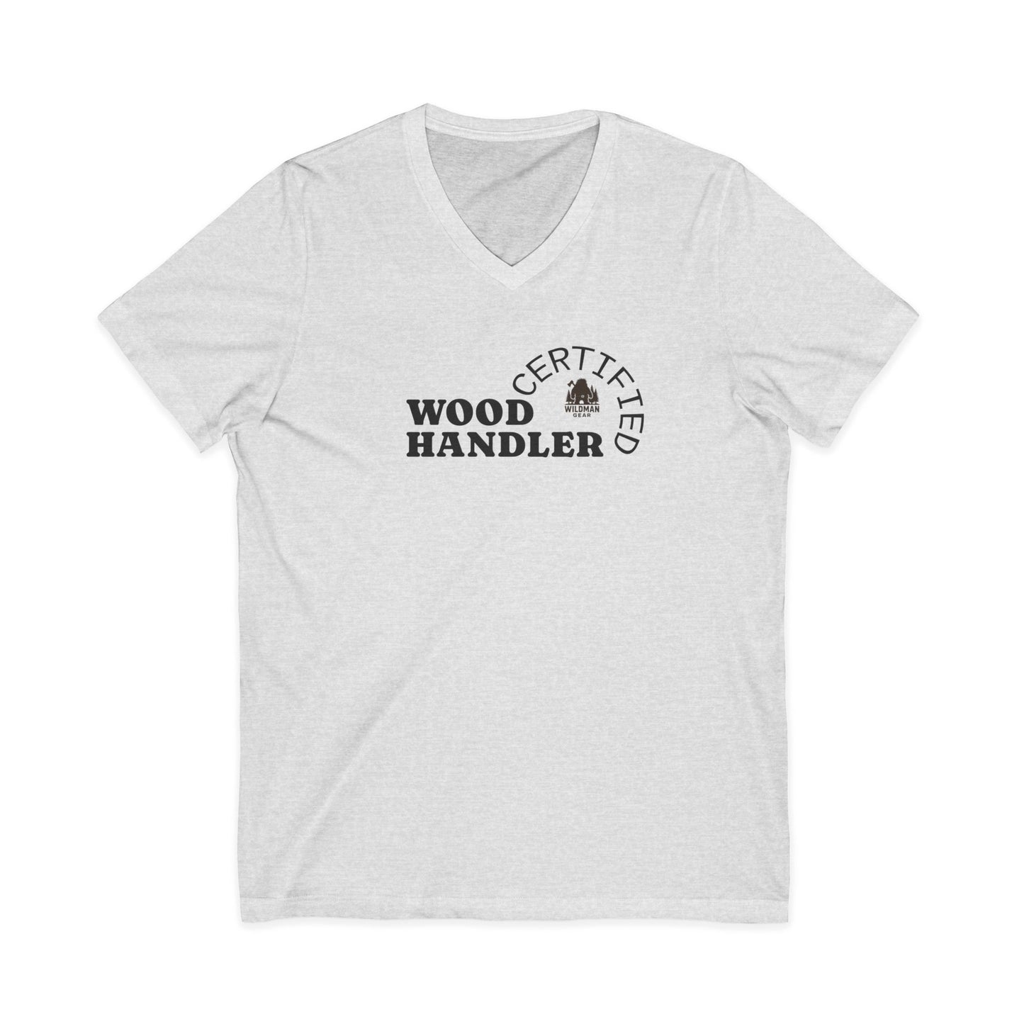 Certified V-Neck Tee — Camping & Outdoors T-Shirt