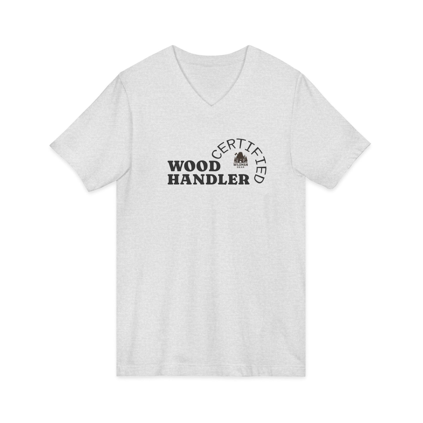 Certified V-Neck Tee — Camping & Outdoors T-Shirt