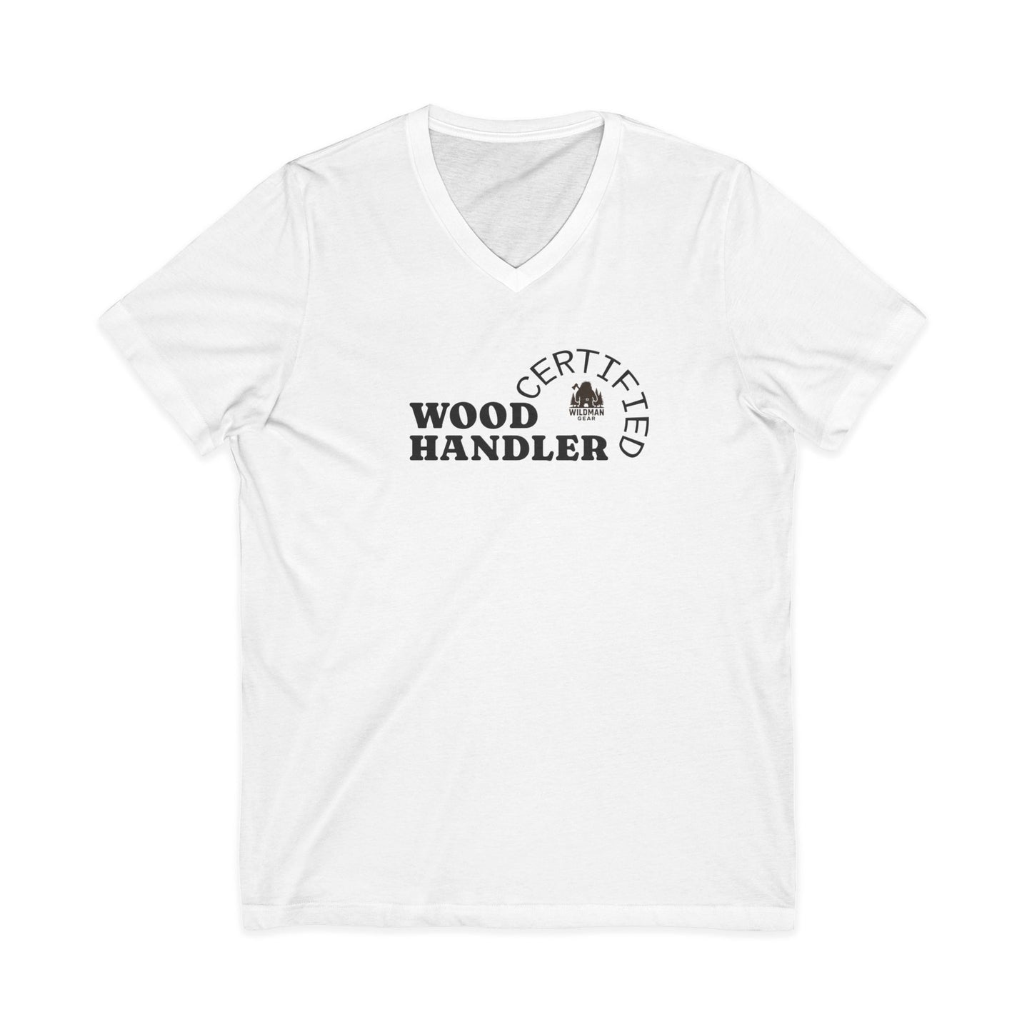 Certified V-Neck Tee — Camping & Outdoors T-Shirt
