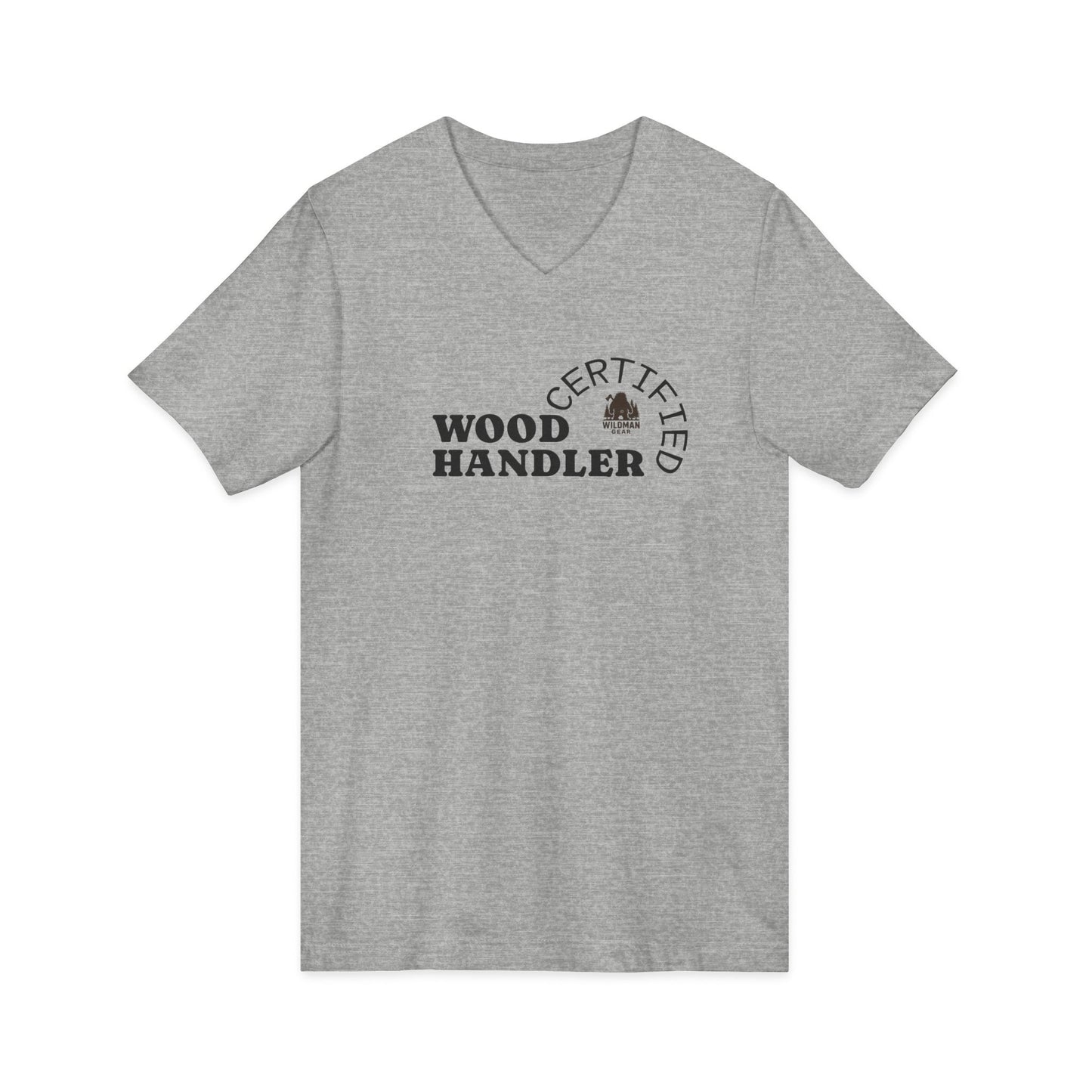 Certified V-Neck Tee — Camping & Outdoors T-Shirt