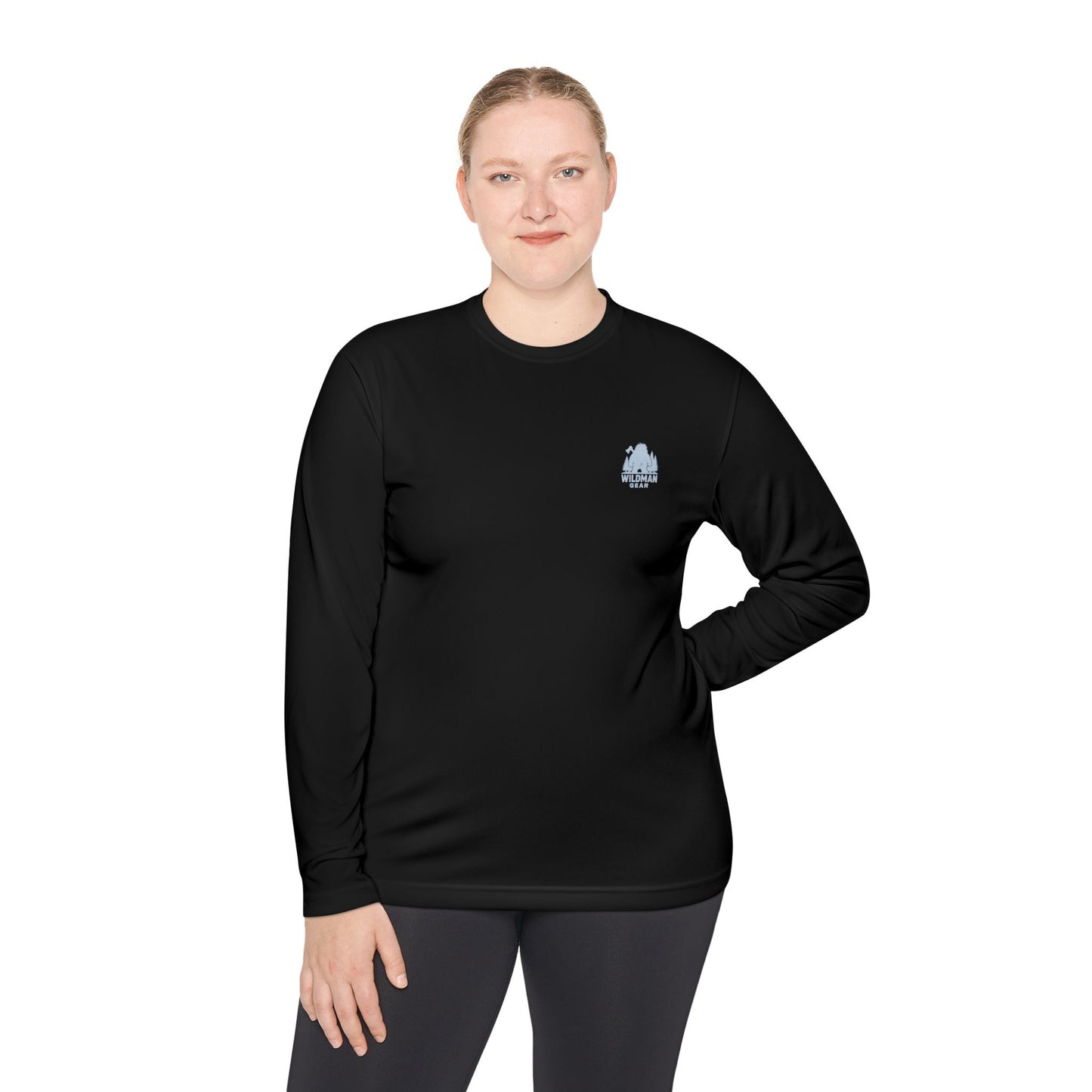 Minimal Wave Logo Long Sleeve Tee — Coastal Surf Vibe