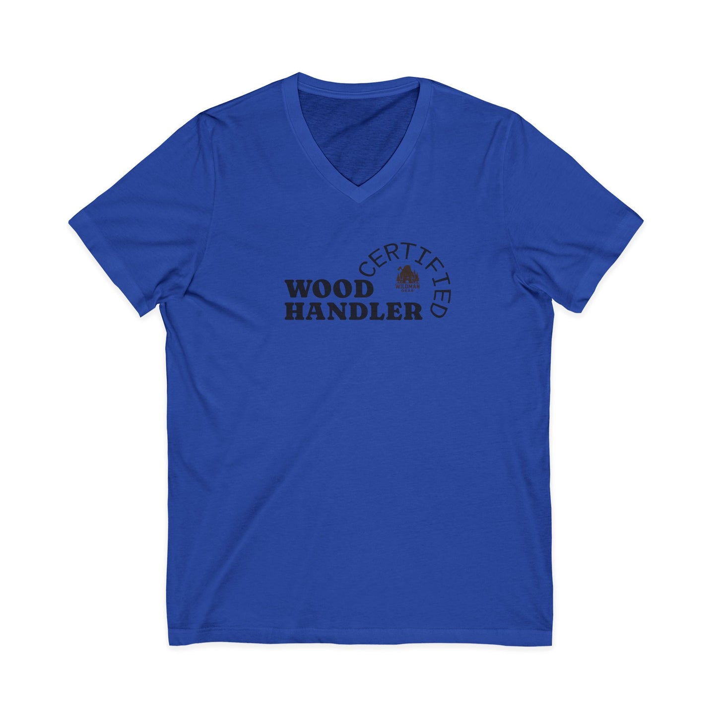 Certified V-Neck Tee — Camping & Outdoors T-Shirt