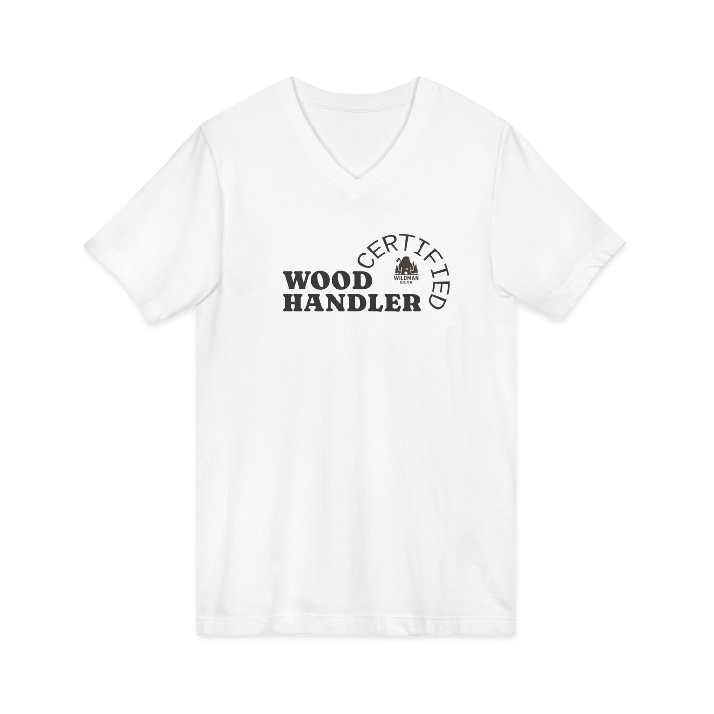 Certified V-Neck Tee — Camping & Outdoors T-Shirt
