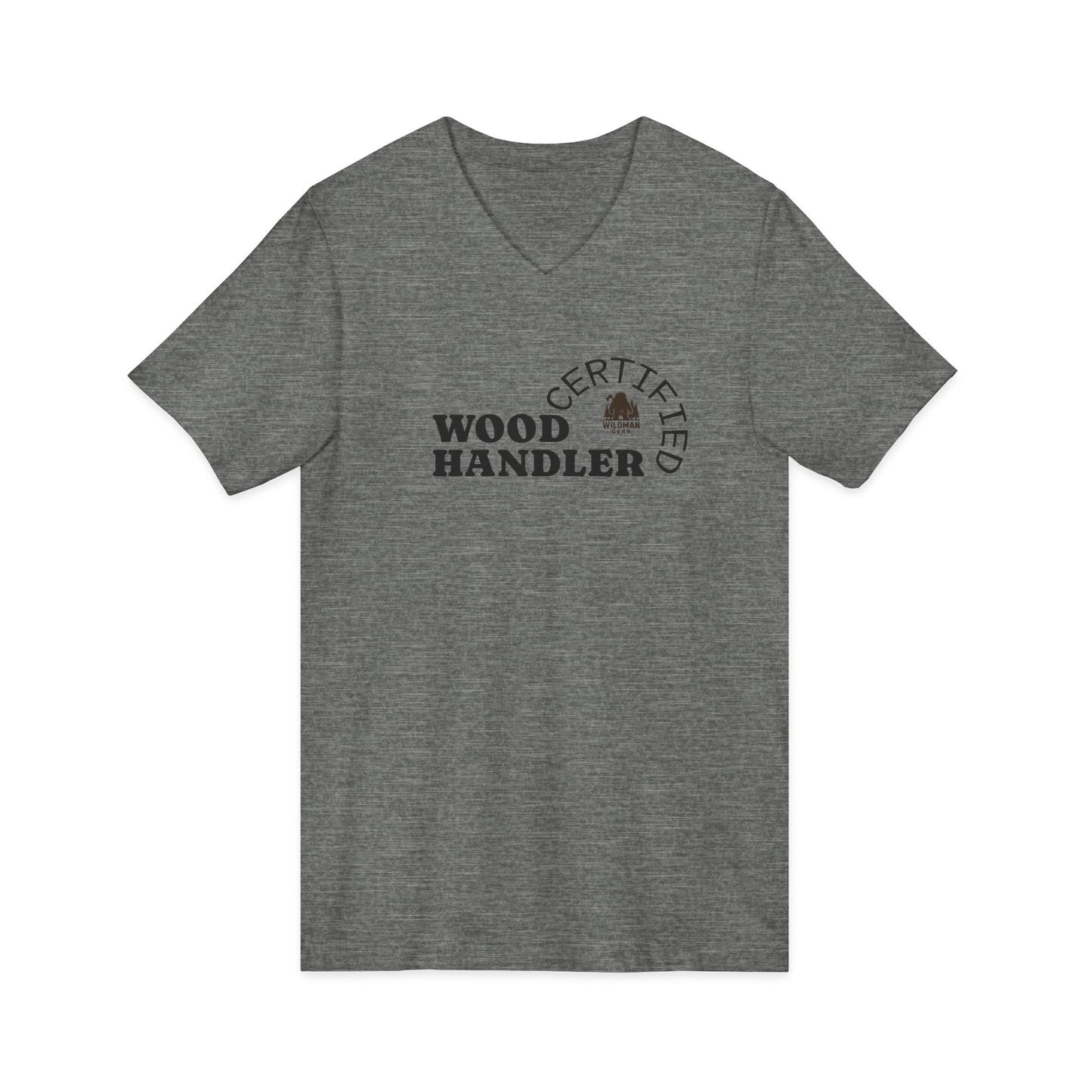 Certified V-Neck Tee — Camping & Outdoors T-Shirt