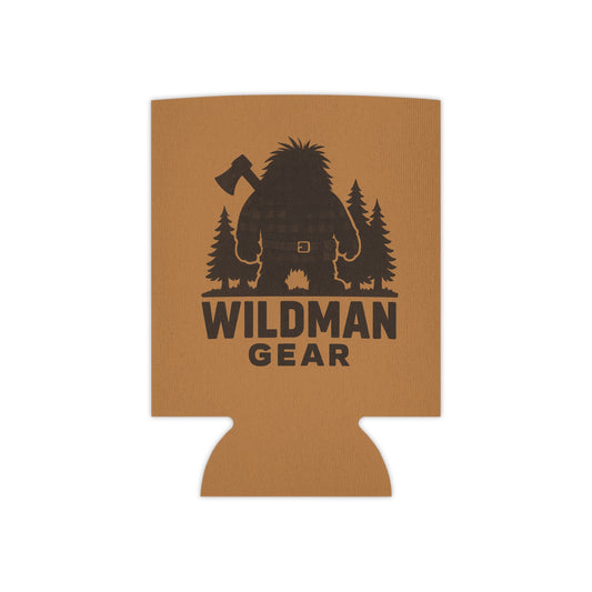 Wildman Gear Can Cooler - Rustic Lumberjack Yeti Koozie