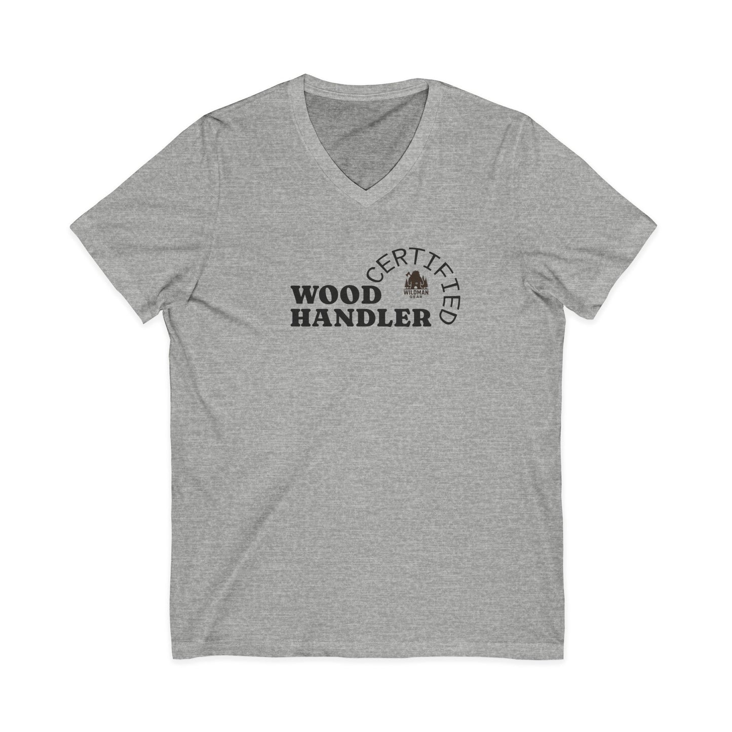 Certified V-Neck Tee — Camping & Outdoors T-Shirt