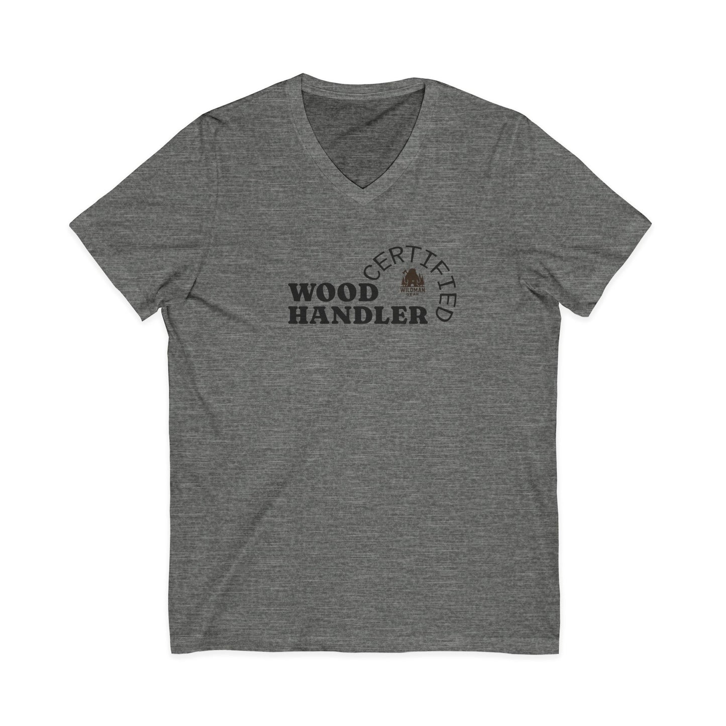 Certified V-Neck Tee — Camping & Outdoors T-Shirt