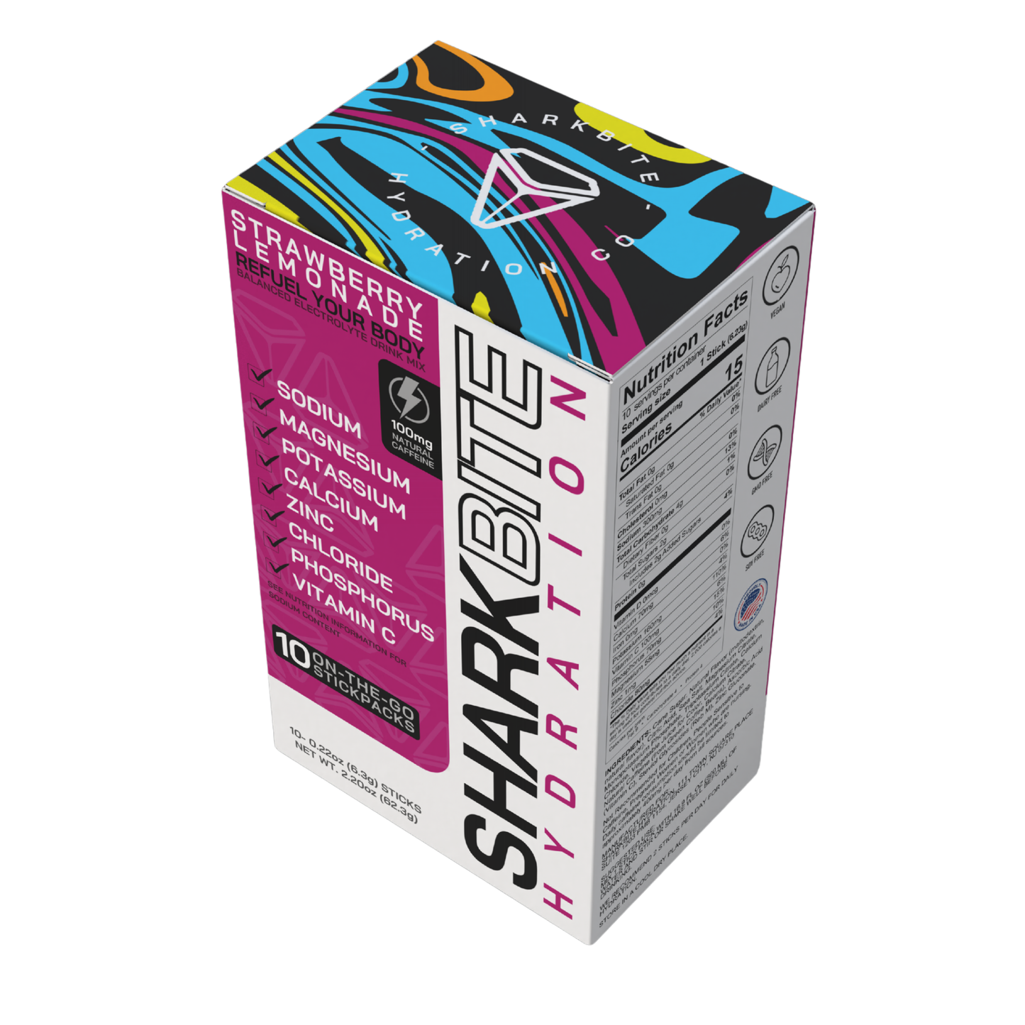 Strawberry Lemonade 10-Stick Bite Box