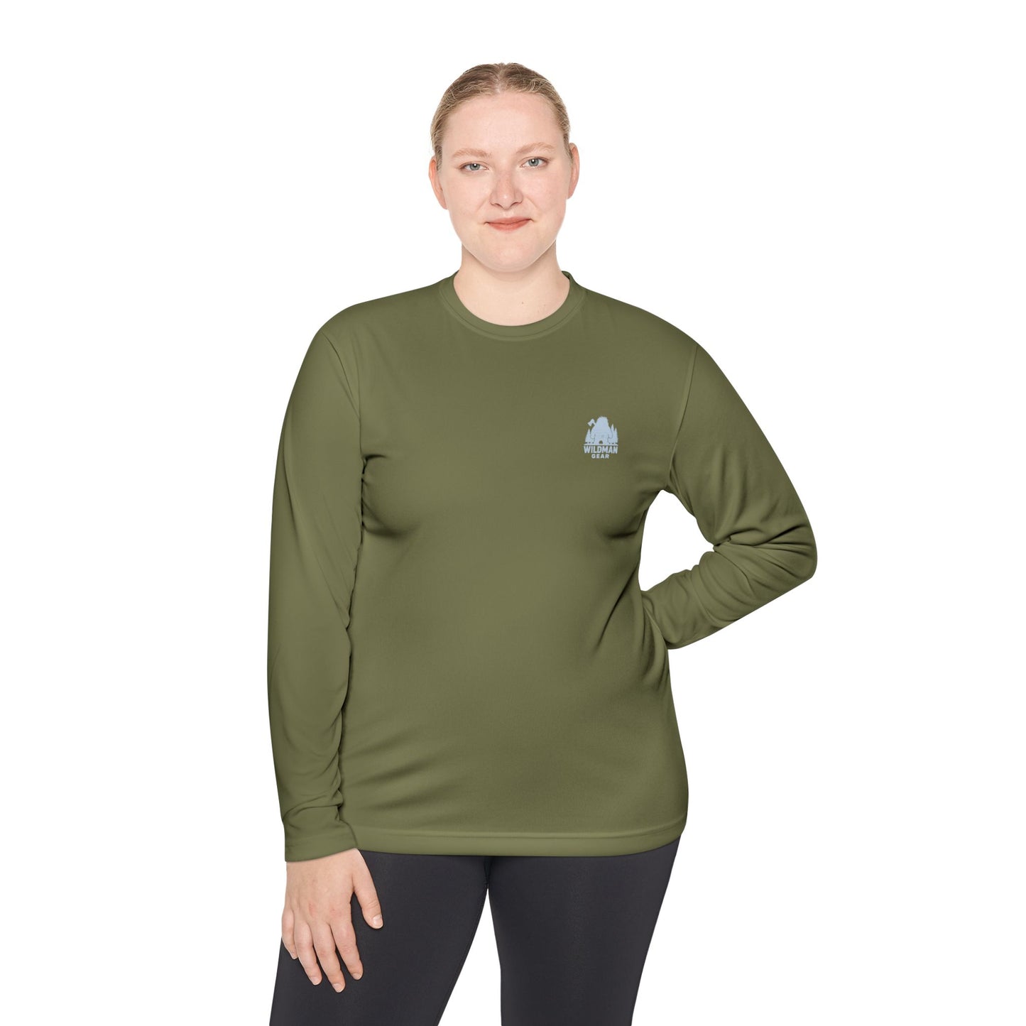 Minimal Wave Logo Long Sleeve Tee — Coastal Surf Vibe