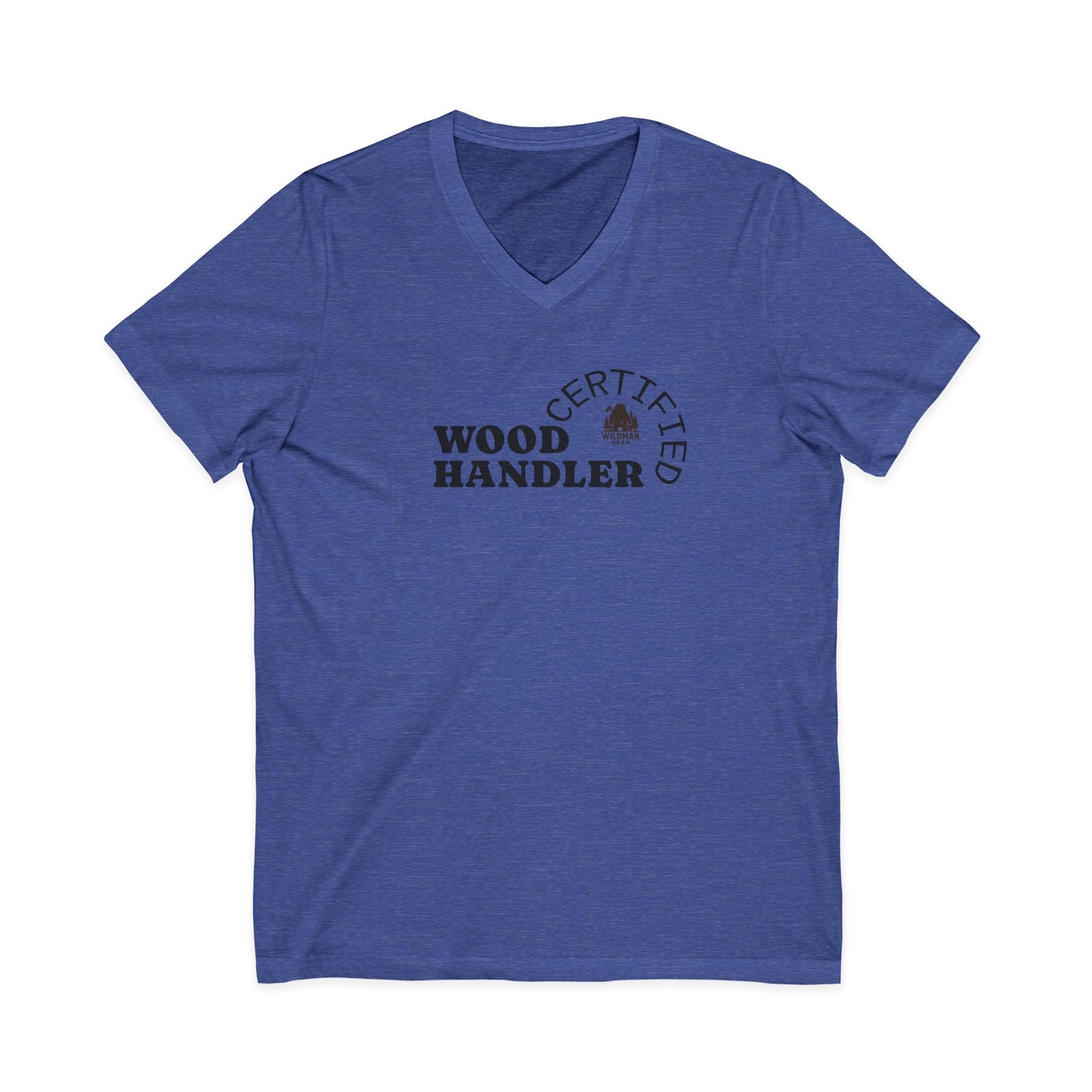 Certified V-Neck Tee — Camping & Outdoors T-Shirt