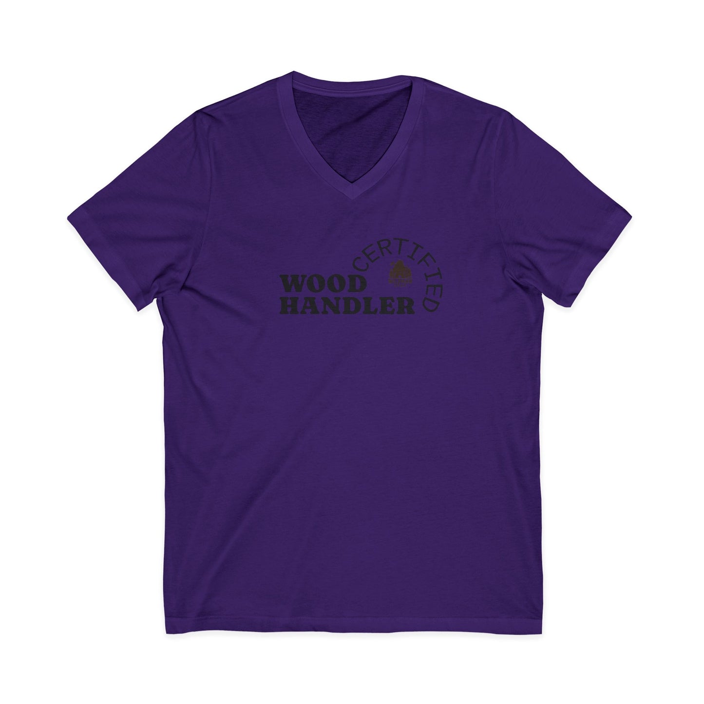 Certified V-Neck Tee — Camping & Outdoors T-Shirt