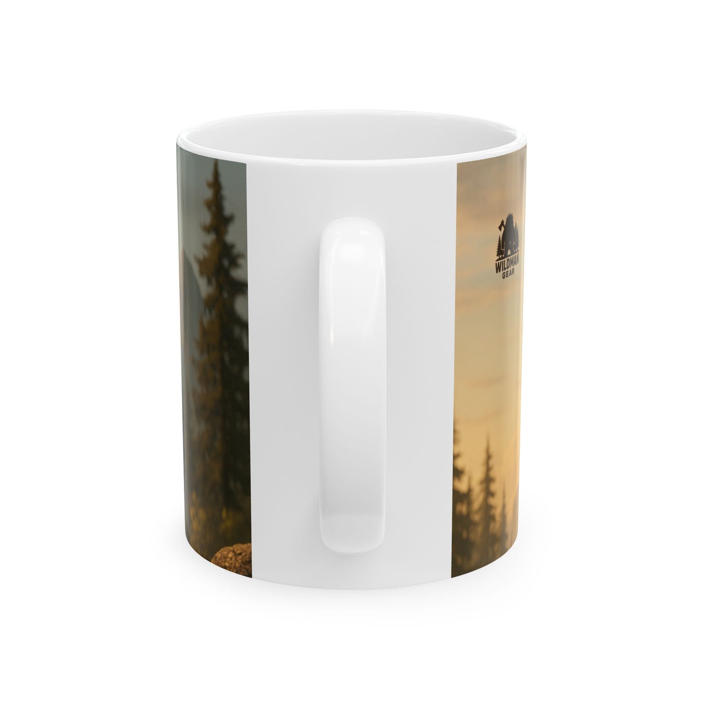 Cozy Forest Creature Ceramic Mug – Whimsical Woodland Coffee Cup (11oz/15oz)