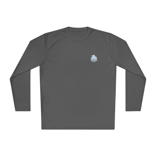 Minimal Wave Logo Long Sleeve Tee — Coastal Surf Vibe