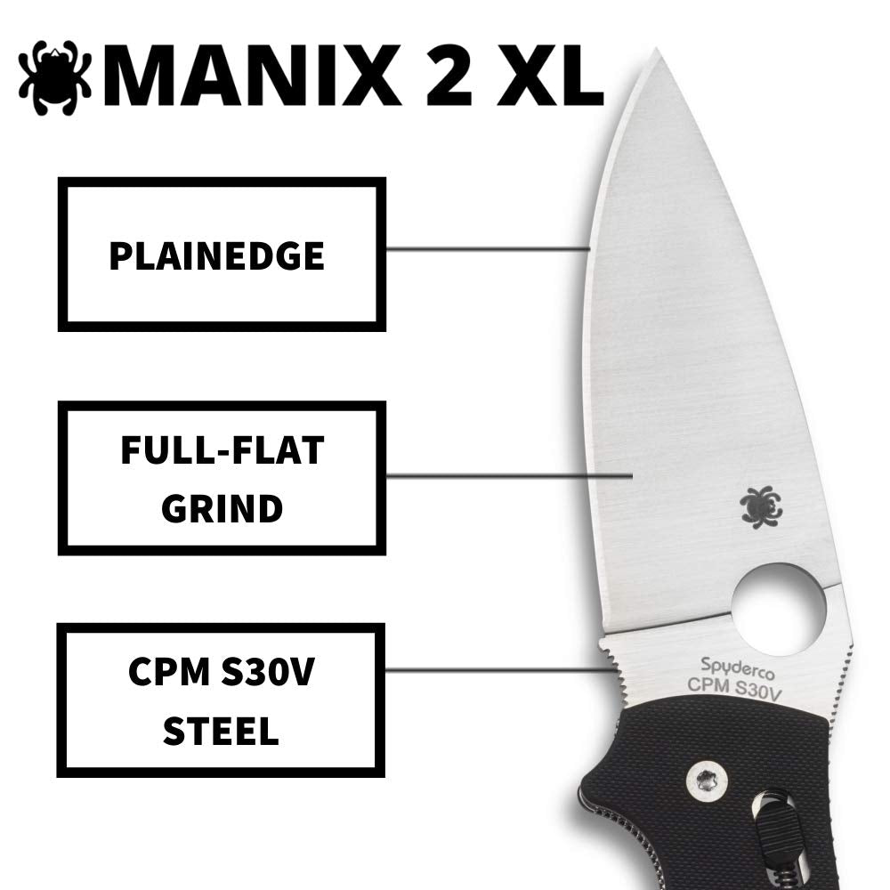 Spyderco Manix 2 XL Folding Pocket Knife
