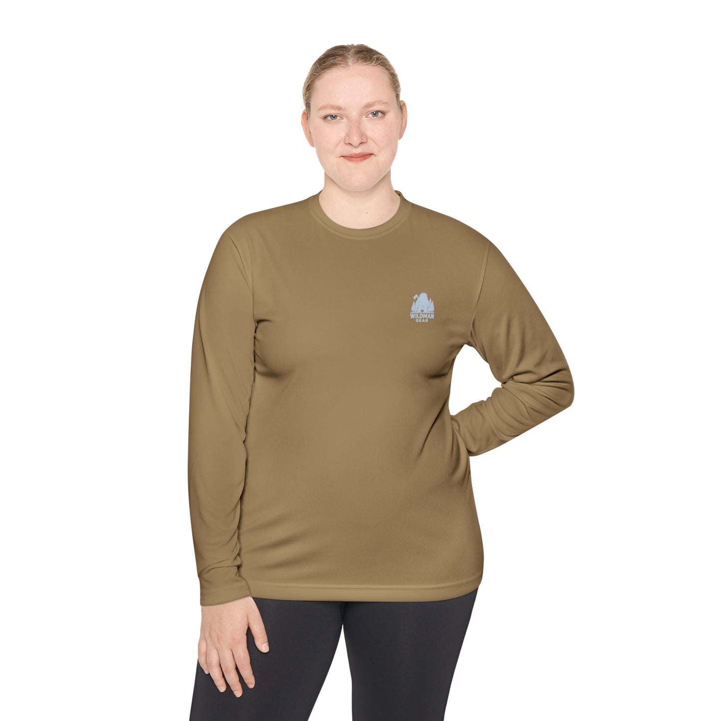 Minimal Wave Logo Long Sleeve Tee — Coastal Surf Vibe