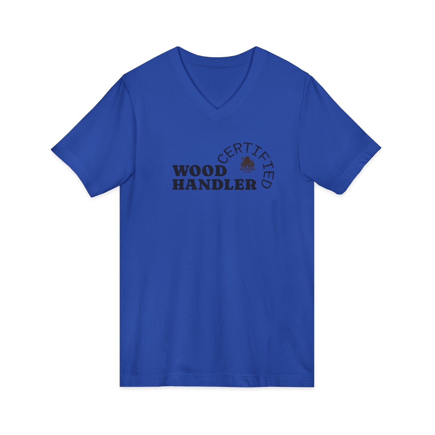 Certified V-Neck Tee — Camping & Outdoors T-Shirt