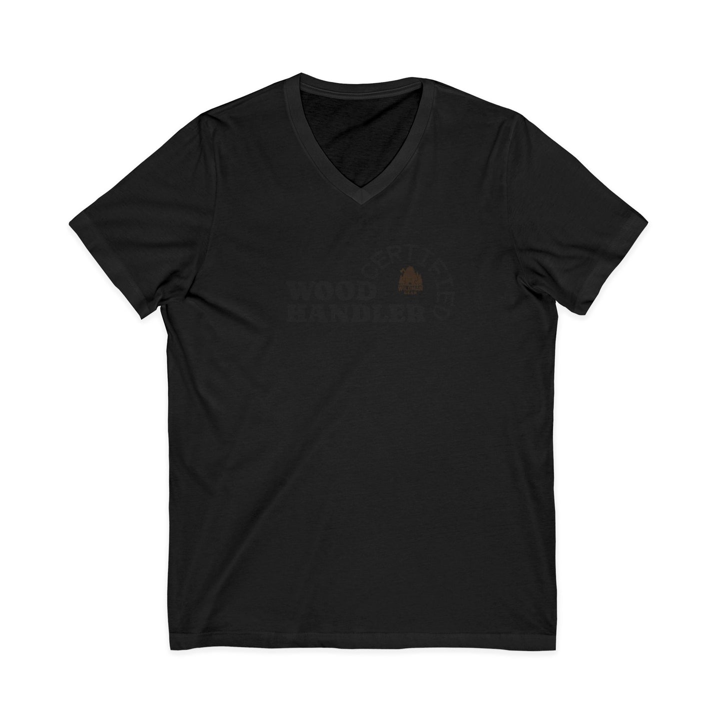 Certified V-Neck Tee — Camping & Outdoors T-Shirt