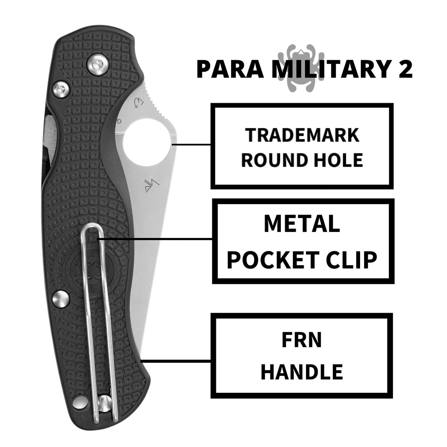Spyderco Para Military 2 Lightweight Folding Knife
