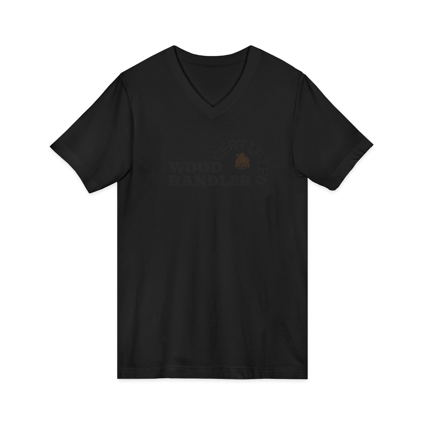 Certified V-Neck Tee — Camping & Outdoors T-Shirt