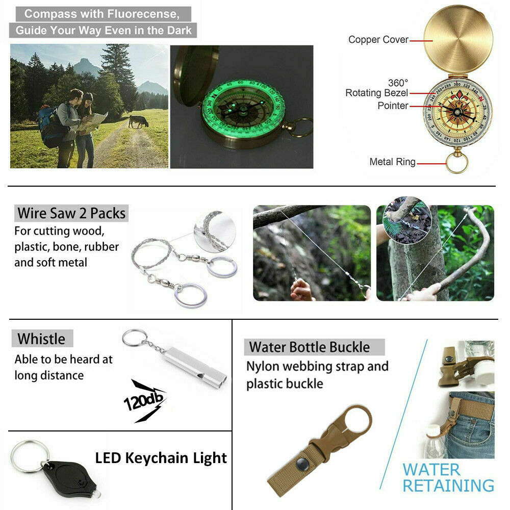 14-In-1 Wildman Survival Kit