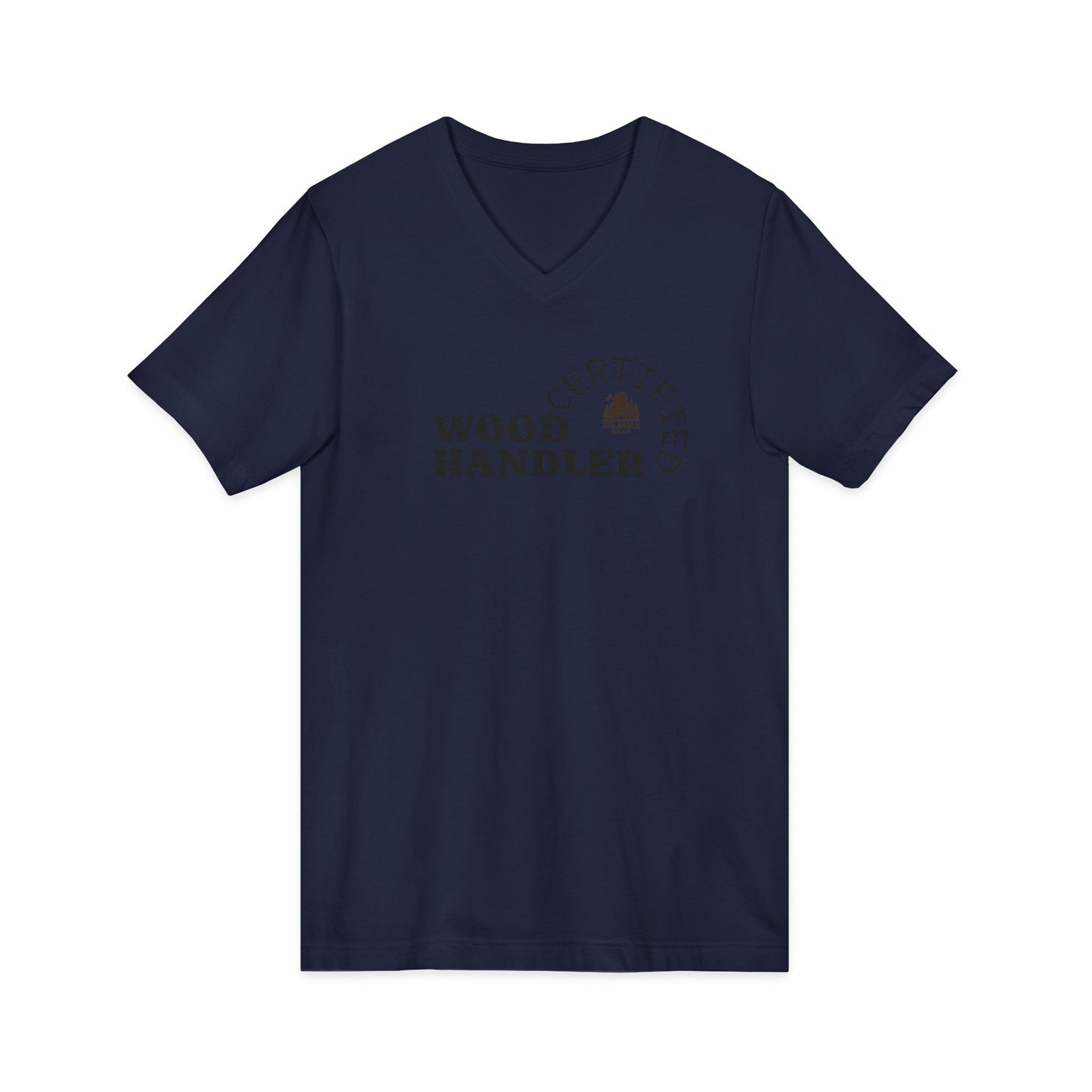 Certified V-Neck Tee — Camping & Outdoors T-Shirt