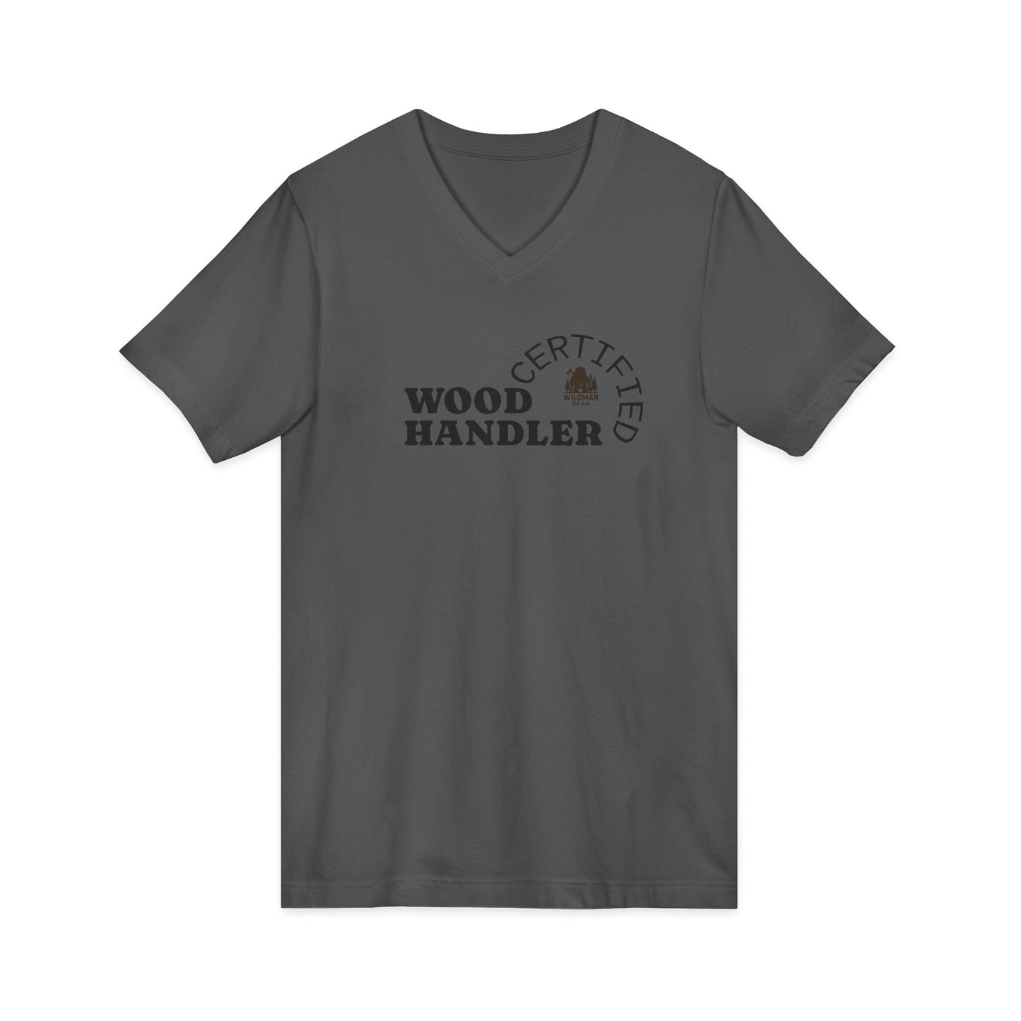 Certified V-Neck Tee — Camping & Outdoors T-Shirt