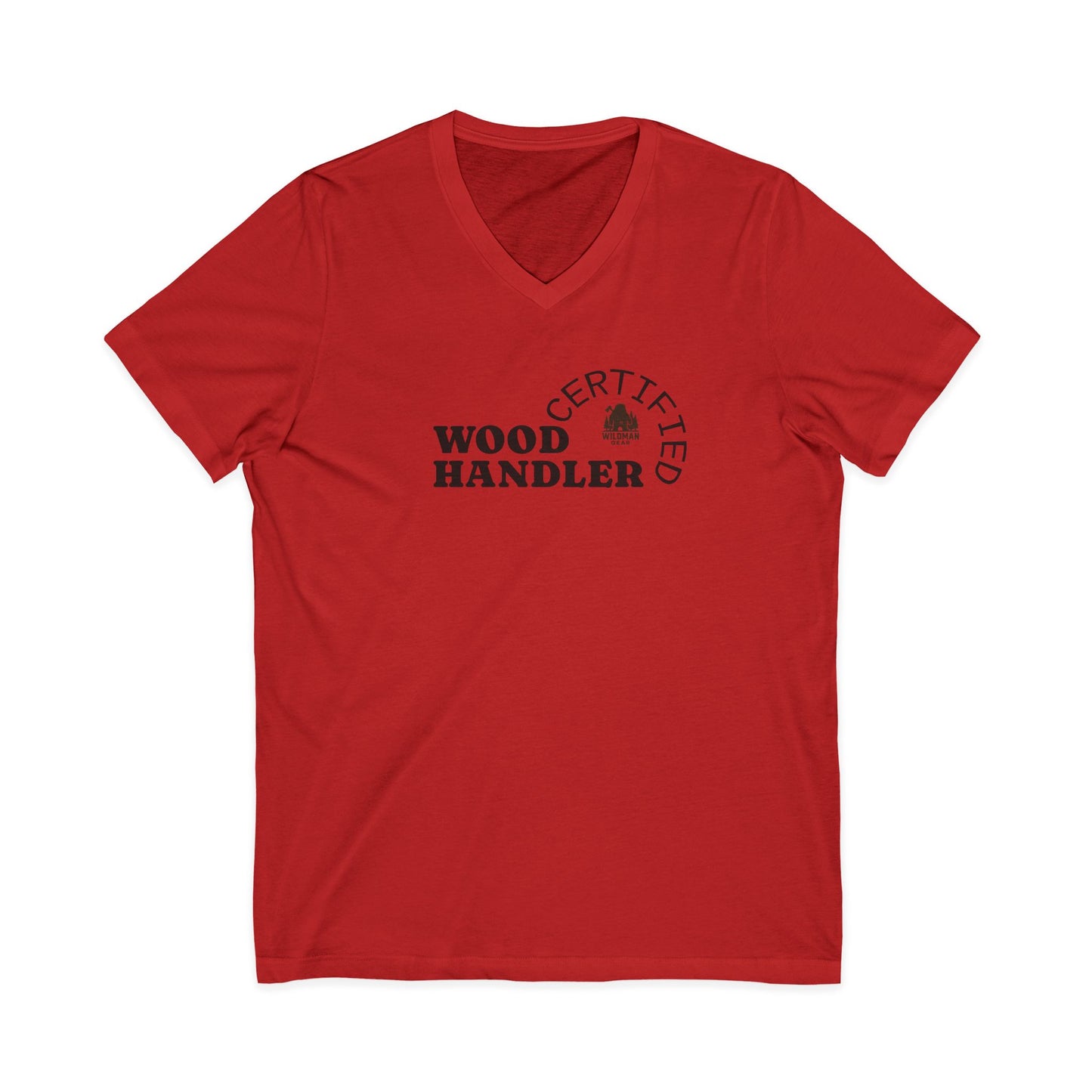 Certified V-Neck Tee — Camping & Outdoors T-Shirt
