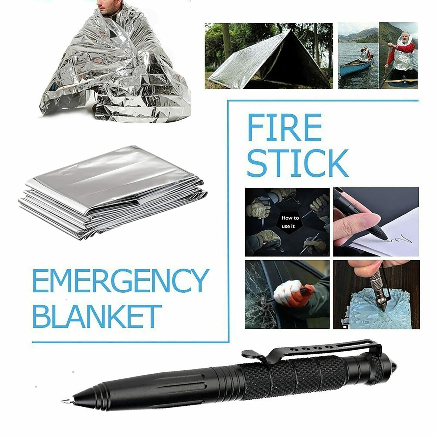 14-In-1 Wildman Survival Kit