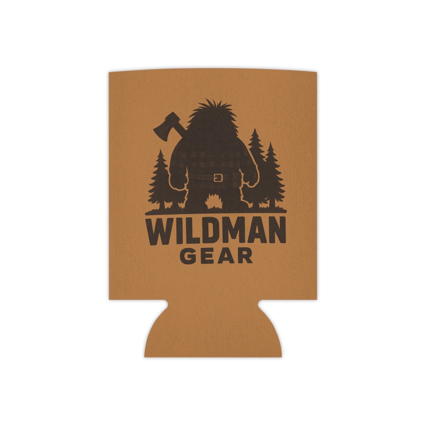 Wildman Gear Can Cooler - Rustic Lumberjack Yeti Koozie