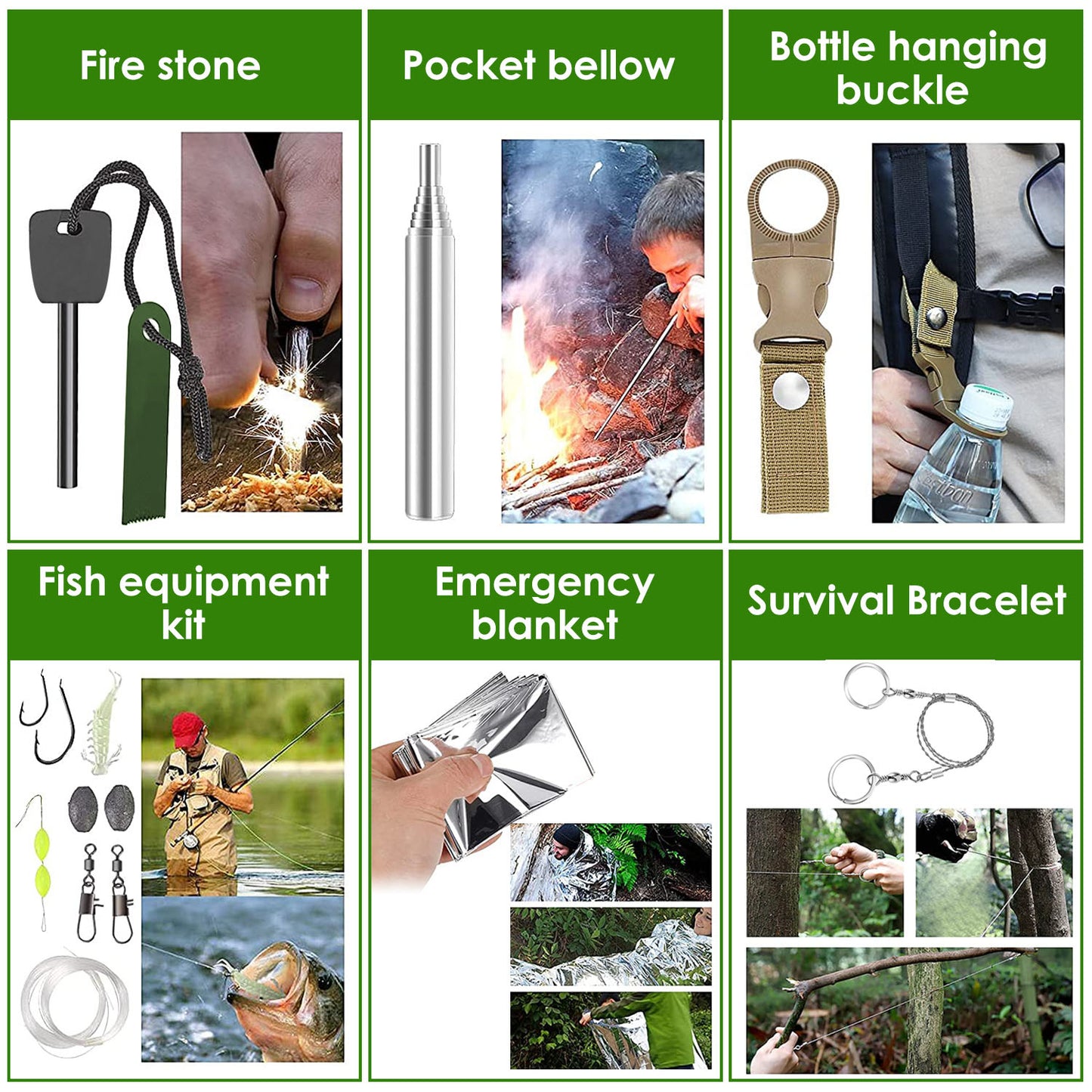 Bob’s 47 Piece Emergency Survival Kit