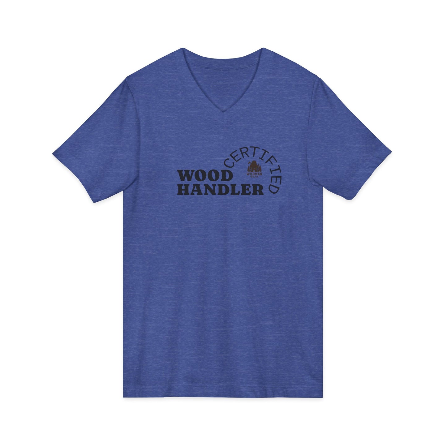Certified V-Neck Tee — Camping & Outdoors T-Shirt