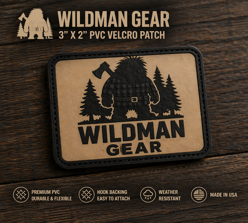 Wildman Gear 3" x 2" Tactical Patch