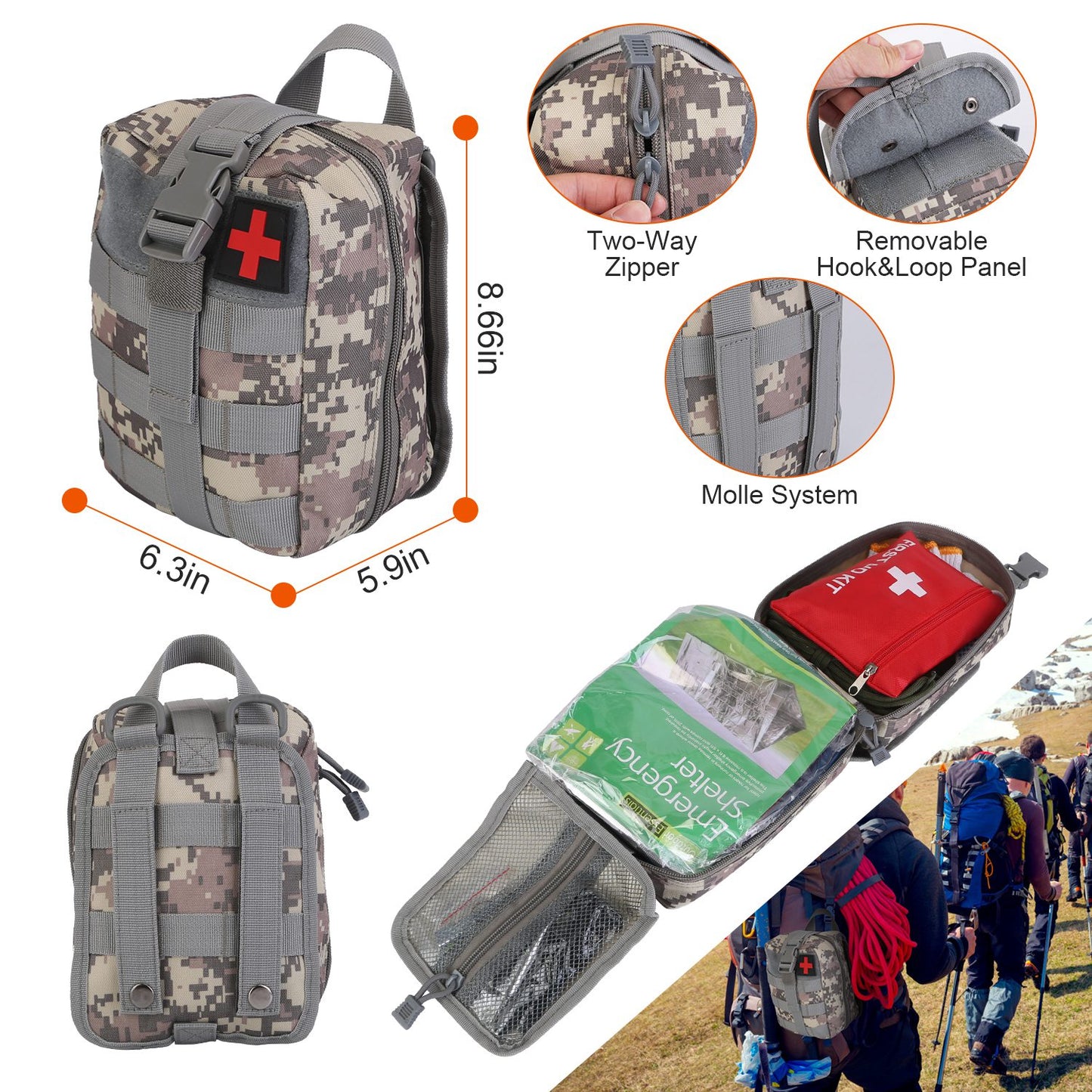 Bob's 125 Piece Survival Kit