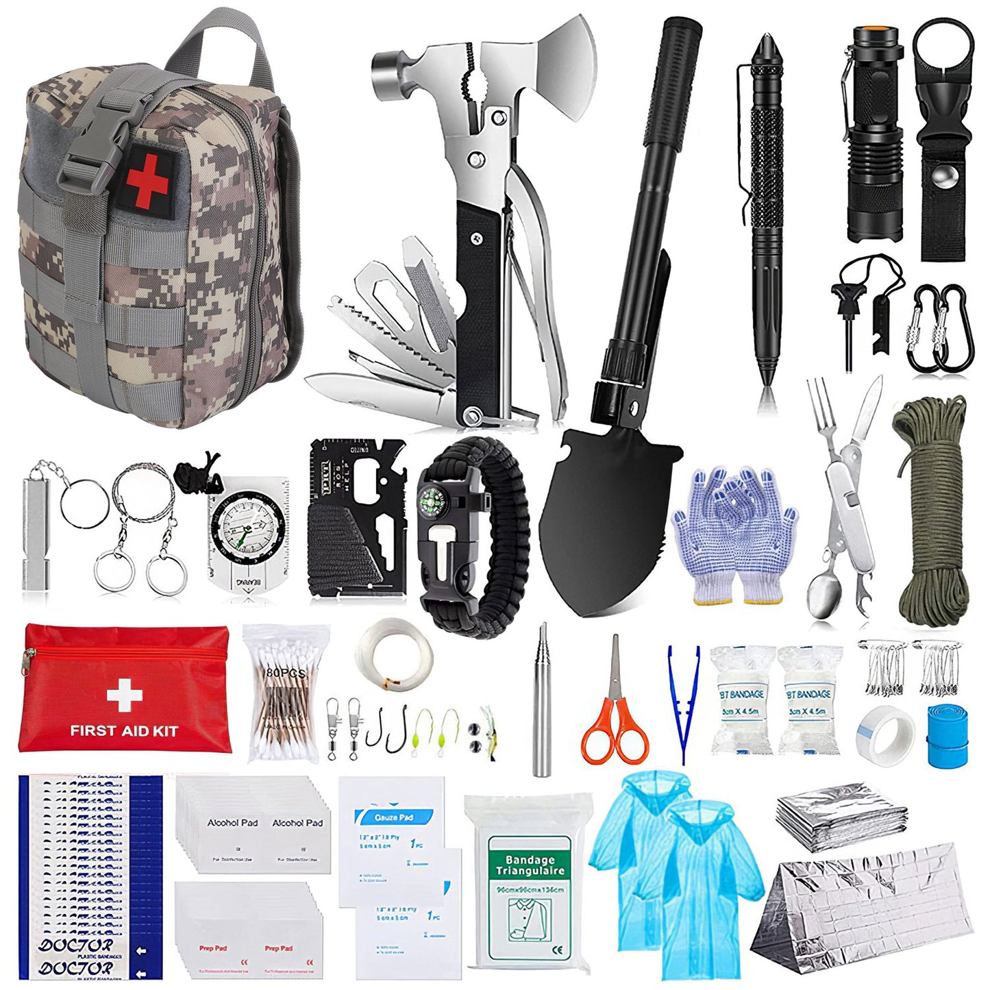 Bob's 125 Piece Survival Kit